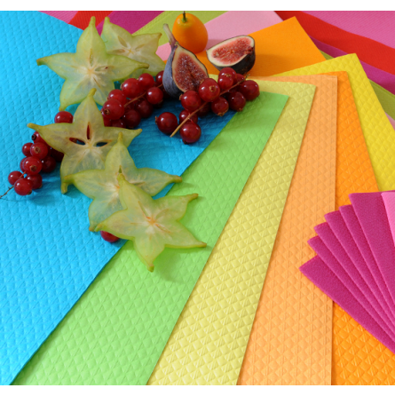 Le Nappage - Nappe de Table en Papier Gaufré Couleur - Recyclable