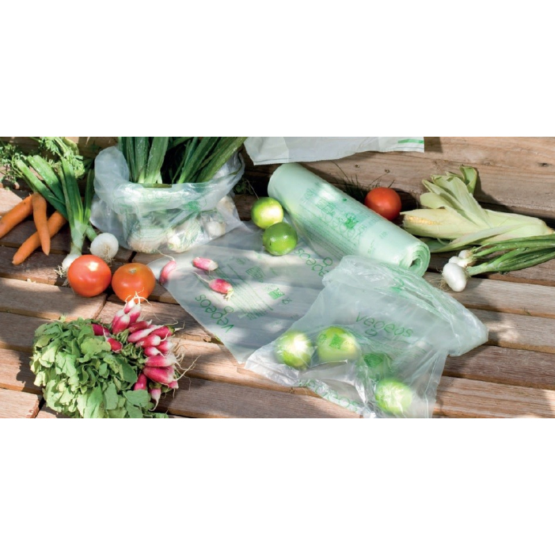 Eco Friendly Amidon de maïs biodégradable sac compostable des